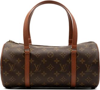 Louis Vuitton Borsa a mano Papillon 30 con monogramma 1994 - Marrone