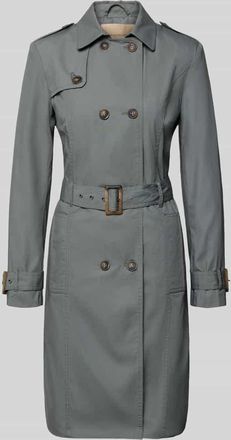 Soyaconcept Regular Fit Mantel mit Umlegekragen Modell Lora in Schilf, Gr&ouml;&szlig;e XXL