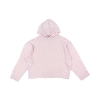 424 Hoodies & sweatvesten, Heren, Roze, XL, Maglia Hooded Knitted