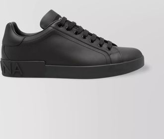 Dolce & Gabbana leather portofino low-top sneakers