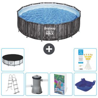 Bestway Piscina Bestway Steel Pro Max Redonda - 427x107 Cm - 7-piezas S662