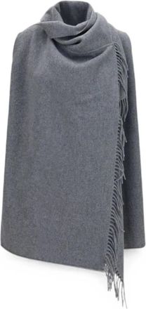 Fabiana Filippi Jassen - Dames - Ponchos - Grijs - ONE Size - Jassen