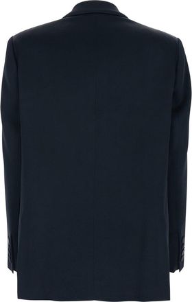 Blaz&eacute; Milano Womens Double-Breasted Jacket Blue Viscose Blazers