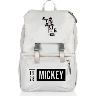 Picnic Time x Disney Mickey Mouse Tarana Cooler Backpack in Grey at Nordstrom Rack