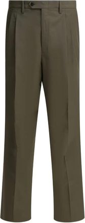 Prada Wide-Leg Wool Pants