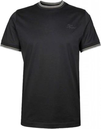 Karl Lagerfeld Crewneck - Heren - T-shirts - Zwart - XL - Katoen - Tops