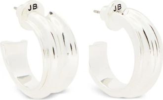 JENNY BIRD Lennon hoops - Silver
