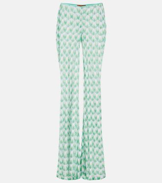 Missoni High-rise flared pants
