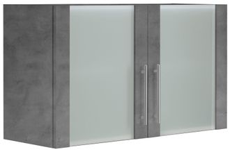 Wiho Küchen Glashängeschrank »Cali« Front mit Glaseinsatz