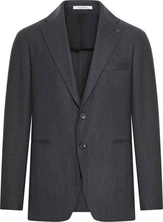 Tagliatore Single-Breasted Tailored Wool Jacket