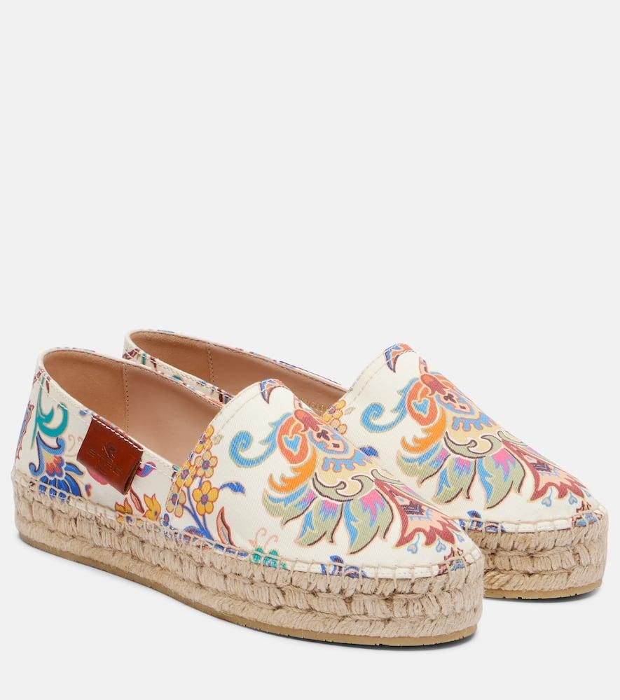 フラットシューズ ETRO Woman Espadrilles Brown WS4G0003AT263 S9860 Etro Espadrille Paisley | italist