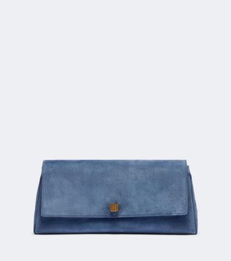 Khaite Clutch Audrey Medium in suede