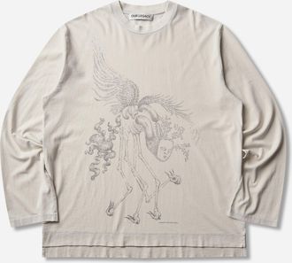 Our Legacy Men s Box Longsleeve T-Shirt Manifested Spirit Print