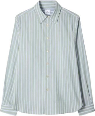 Paul Smith Formele Overhemd - Heren - Overhemden - Groen - Maat: XL