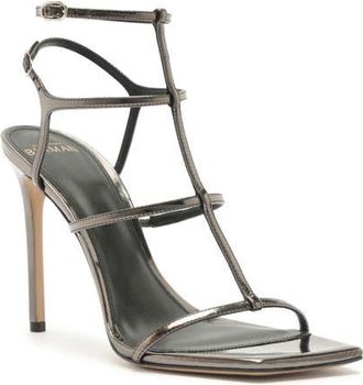 Alexandre Birman Amanda Cage Sandal in Graphite at Nordstrom, Size 8.5