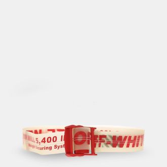 Off-white Accessories Off White Plastic Industrial Belt in Red