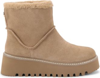 Carvela Womens Suede Inverno Cosy Boots - Tan - Size UK 6