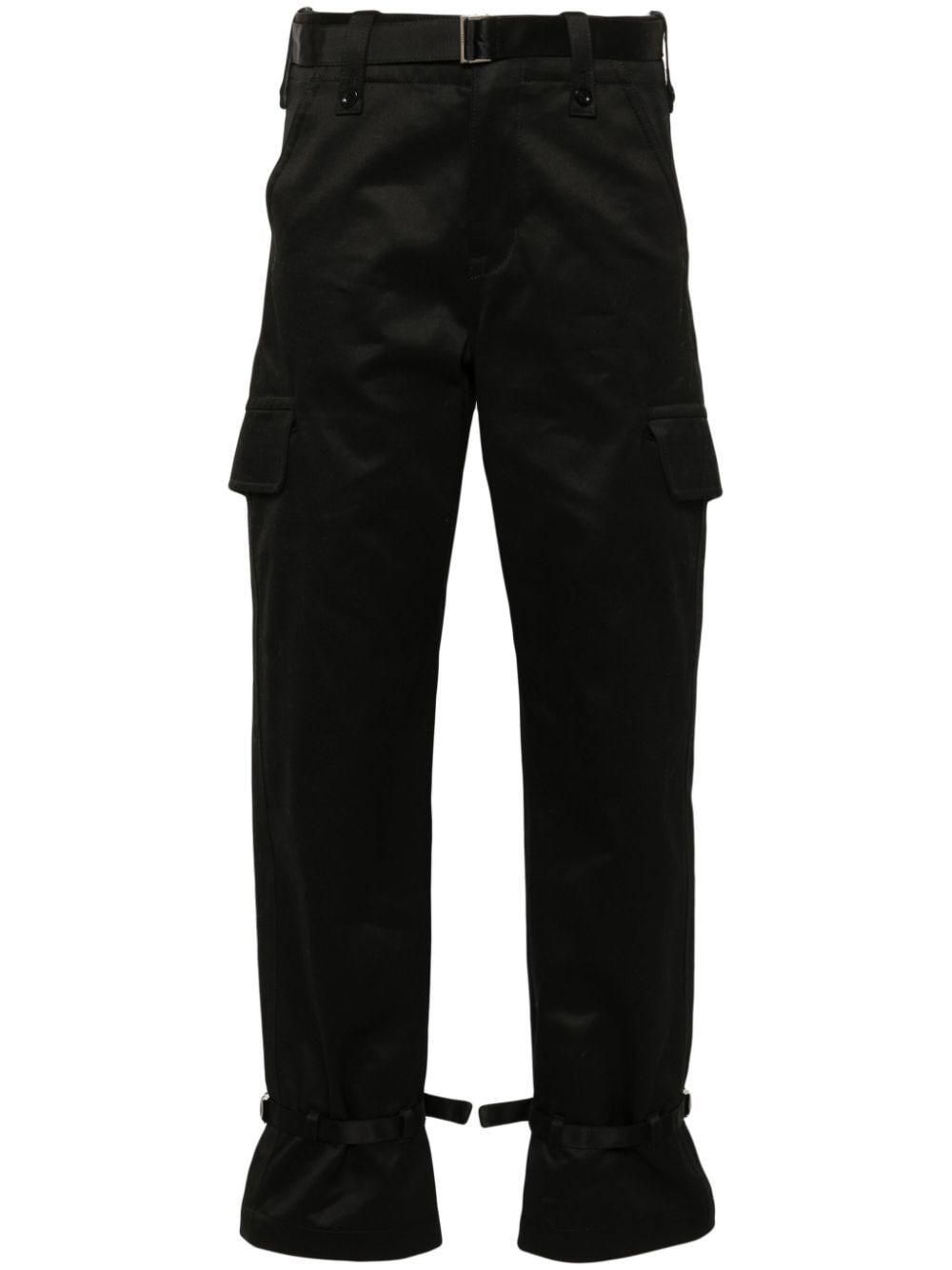 【Sacai】Cotton Chino Pants black 1【25AW】 sacai 25aw Cotton Chino Black size1 - メルカリ