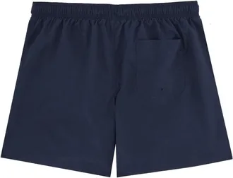 Lacoste Logo Embroidered Swim Shorts - Navy