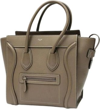 Celine Pre-owned Tote Bags, female, Gray, Size: ONE SIZE Pre-owned Vintage Tote Bag