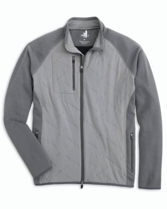 Johnnie-O Mens Mario Jacket In Charcoal