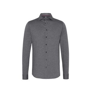 DeSoto Heren, Overhemden, Grijs, Maat: M Katoen