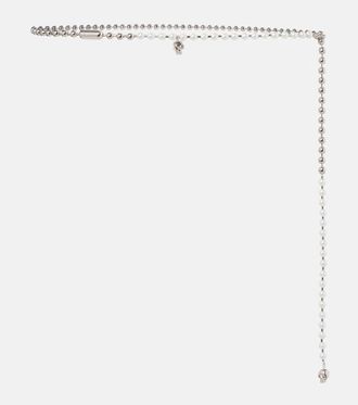 Alexander McQueen Skull embellished chain belt