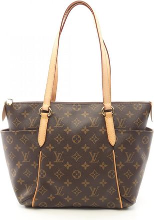 Louis Vuitton Brown Monogram Monogram Leather Handbag Tote Bag (Pre-Owned)