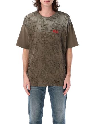 Diesel Green Crewneck T-Shirt