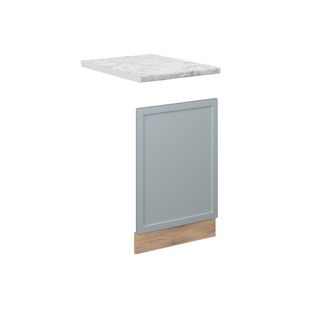 Vicco Panel Frontal Fame-line, Azul Claro-gris, 45 Cm, Et M&aacute;rmol