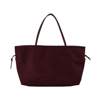 Tory Burch Ella Nylon Drawstring Tote - Bags - Mujer - Rojo - ONE SIZE