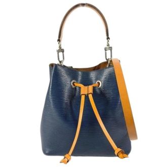 Louis Vuitton Pre-owned Bucket Bags, female, Blue, Size: ONE SIZE Pre-owned Epi Bucket Bag
