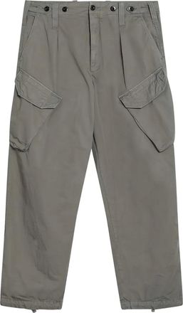 C.P. Company Pantaloni in gabardine di cotone - Verde