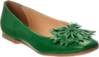 Baldinini Leather Ballet Flat