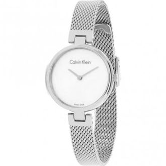 Calvin Klein Authentic Horloge - Dames - Horloges - Grijs - ONE Size - Accessoires