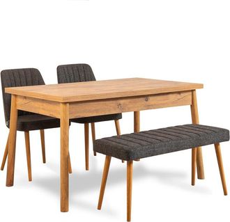 Hanah Home Modern 4Pc Table & Chairs Set