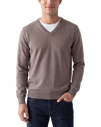 N.Peal N.Peal Burlington Cashmere V-Neck Sweater