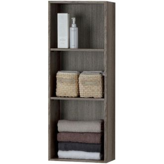 Feridras Pensile a giorno over 33X23XH90CM color castagno