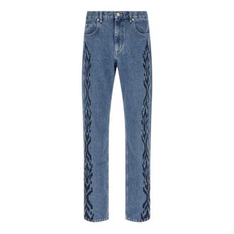 Isabel Marant Slim Fit Jeans, male, Blue, W32, Lewys Jeans