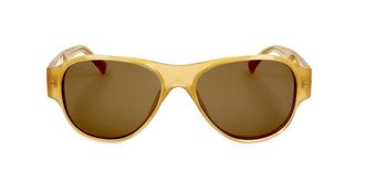 Linda Farrow DRIES VAN NOTEN DVN32 C6 Mens Sunglasses Yellow Size 57