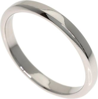 Van Cleef & Arpels Platinum 950 Band Ring (Pre-Owned)