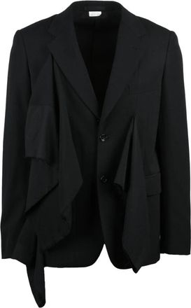 Comme Des Gar&ccedil;ons Giacca - Heren - Blazers - Zwart - M - Wol - Jassen