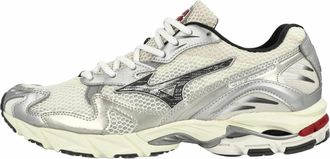 Mizuno Wave Rider 10 White Black Rythmic Red D1GA243111