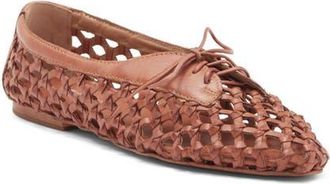 Jeffrey Campbell Zahra Woven Derby in Tan at Nordstrom, Size 10