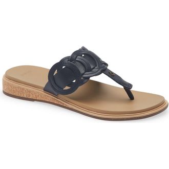 Olukai Kanani Sandal in Trench Blue/warm Sand at Nordstrom, Size 6