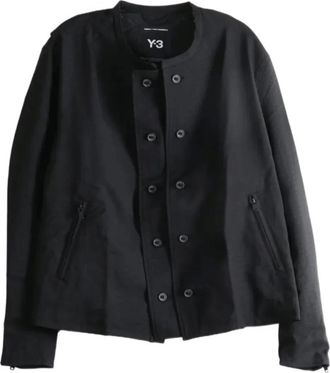 Yohji Yamamoto Hombre, Chaquetas, Negro, Talla: M