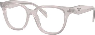 Prada Glasses, unisex, Gray, Size: 53 MM PR C11V Eyeglasses