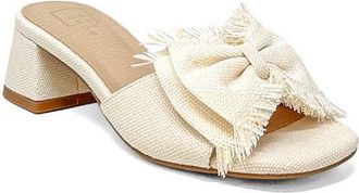 Shushop Francesca Block Heel Sandal in Bone at Nordstrom, Size 6.5
