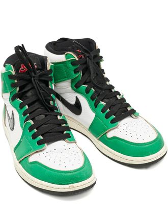 Nike Jordan pre-owned Air Jordan 1 sneakers - Green
