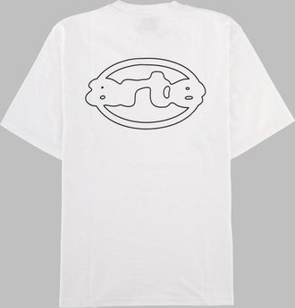 Arte Logo Cotton T-Shirt - White